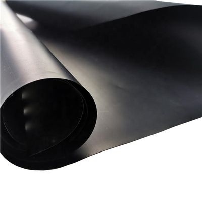 0.5 mm Liner de geomembrana de HDPE preto para lago de fazenda de camarão de peixe