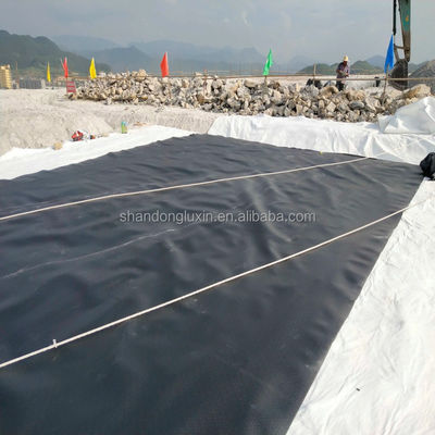 Projeto de barragem da África do Sul Geomembrana HDPE 0,8 mm 1 mm 1,5 mm 2 mm com material EVA EPDM