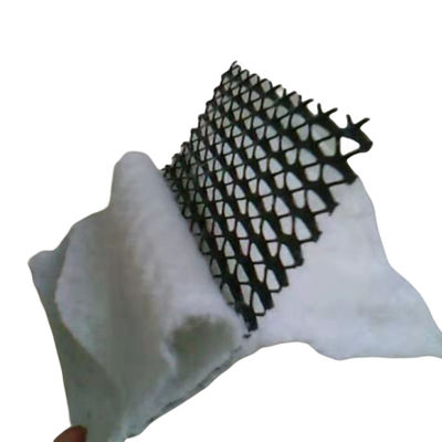 Rede de drenagem composta de geotextil de 5 mm de espessura, pasta, para drenagem de água, comprimento 30 m