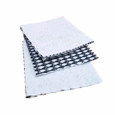 Geonet de drenagem composta de geotextil de 7 mm de espessura para aterros sanitários ecológicos