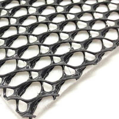 Geonet de drenagem composta com adesivo geotextil e espessura de 8 mm certificado ISO9001