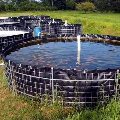 0Geomembrana de HDPE preto de 0,5 mm para pecuária duradoura e ecológica
