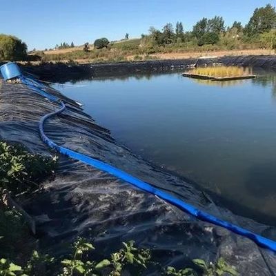 0Geomembrana de HDPE preto de 0,5 mm para pecuária duradoura e ecológica
