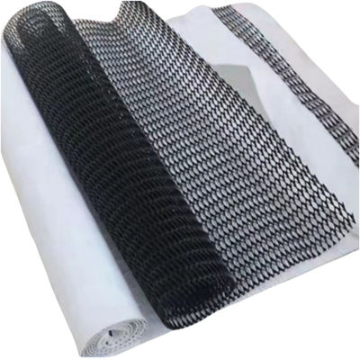 Função de drenagem de água Geonet de drenagem de plástico de 6 mm de espessura no meio do Geonet composto