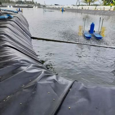 0Geomembrana de HDPE preto de 0,5 mm para pecuária duradoura e ecológica