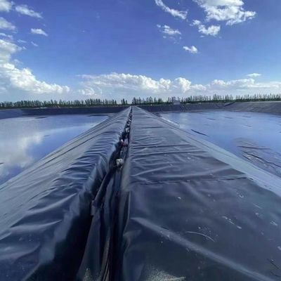 1-6 m de largura, revestimento de geomembrana impermeável para piscinas artificiais e lagoas circulares de peixes