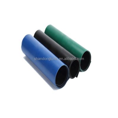 0.5mm Geomembrana de HDPE para a criação de camarão de peixe em preto branco azul verde personalizado