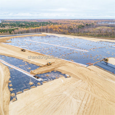 1 mm de revestimento de HDPE para projetos de solução de aterros sanitários e geomembranas impermeáveis