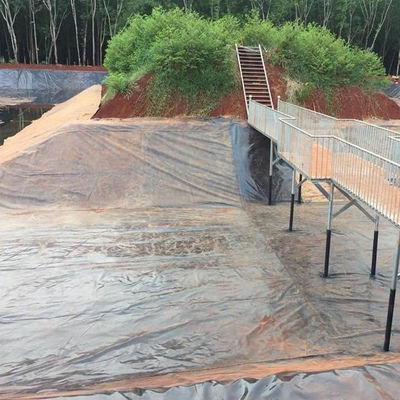 Aquicultura Geomembranas Dam Liner 100% material virgem HDPE para projetos de solução total