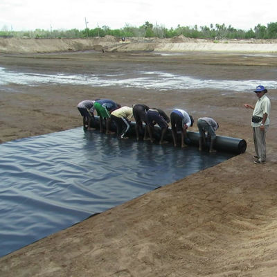 Geomembrana suave de HDPE para piscinas de peixe de estanque feito de material 100% virgem