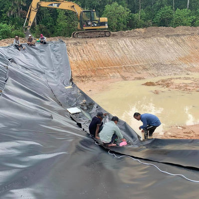 Geomembrana suave de HDPE para piscinas de peixe de estanque feito de material 100% virgem