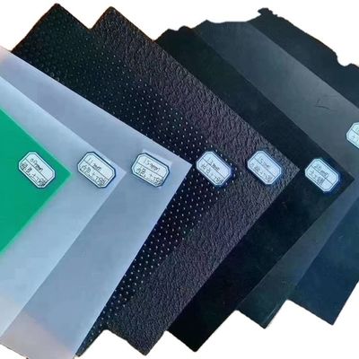 Geomembrana em HDPE preto branco verde azul 0,5 mm 1 mm 1,5 mm 2 mm para revestimento de lago da fazenda de peixes
