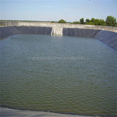 Geomembrana de superfície dupla lisa de HDPE para revestimento de lago de peixes 0,5 mm 1 mm 0,75 mm 1,5 mm 2 mm