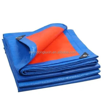 Caminhão Cargas pesadas Coberturas de lonas de polipropileno revestido Impermeável Azul Camping sombra de sol lonas de rolo