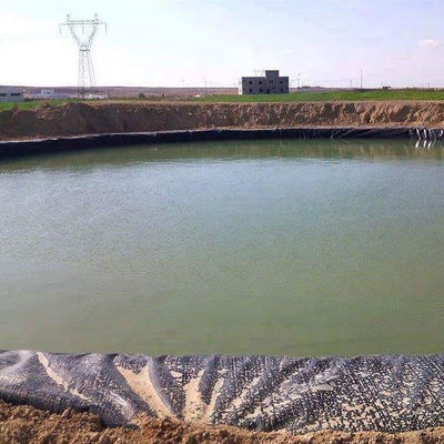 Instalação fácil 2mm HDPE Geomembrane Liner para jantar em lago de criação de camarão de peixe