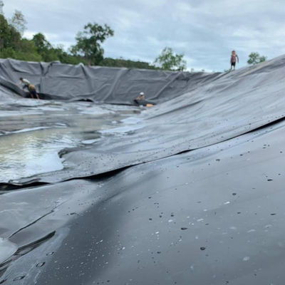 Desenho industrial 0,5 mm HDPE Geoliner liso de lago de peixe para aquicultura
