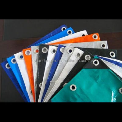 LDPE revestimento Tarpaulin Cover 250G para pesado serviço Camping Terra folha à prova d'água