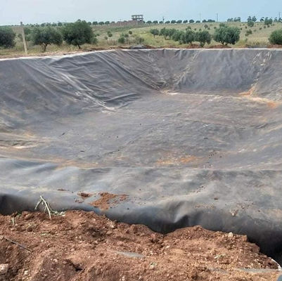 2.0mm HDPE Dam Liner Ambos os lados Superfície lisa/texturizada para aplicações de construção