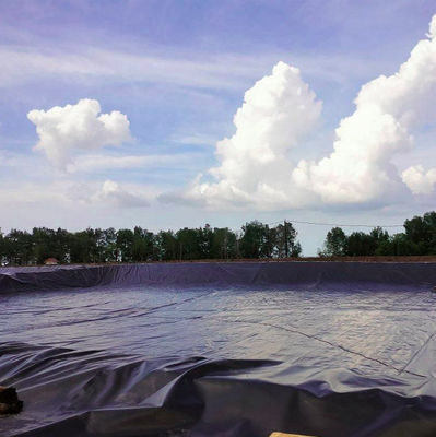 Folha de Hdpe cinza de 3 mm de espessura para revestimento de lagoa anti-UV Densidade 0,940 g/cm3 Painel de polietileno