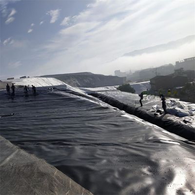 Geomembrana brilhante Geomembranas de revestimento para evaporação de sal na Argentina Largura 1m-8m