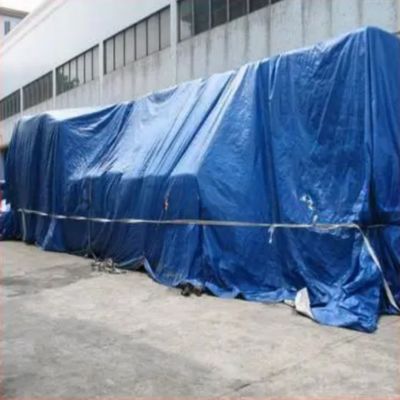 50-300gm PE Folha de lonas impermeável à poeira impermeável ao óleo para coberturas de caminhões/carros/barcos