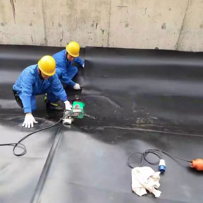 Geomembrana de tanque de peixe de plástico para material de revestimento de HDPE e criação de lagostas na mina, etc.