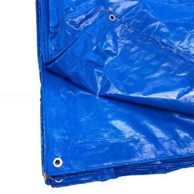 Roof Covering Lots Stock PE Tarpaulin Roll para proteção duradoura e impermeável