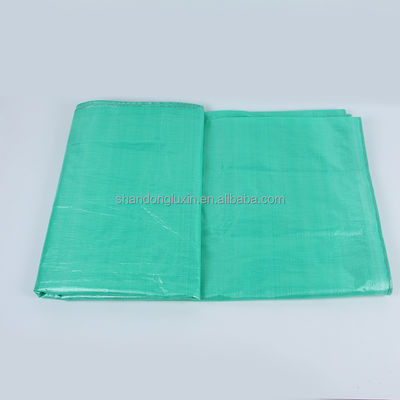Tela laminada em PE com revestimento de tecido verde HDPE