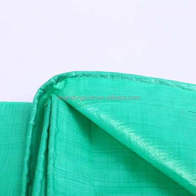 Tela laminada em PE com revestimento de tecido verde HDPE