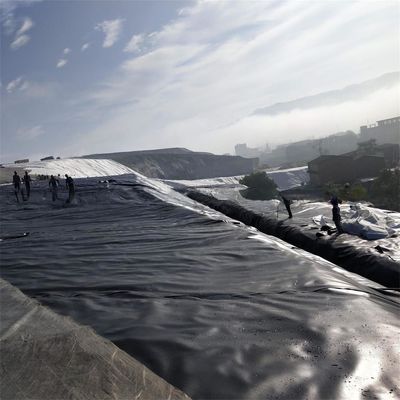 Venda direta Geomembrana lisa de HDPE com treinamento no local e espessura de 0,1 mm a 2,5 mm