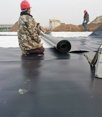 Geomembrana de HDPE de textura dupla para tanque de criação de peixes de lonas