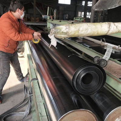 Geomembrana de HDPE de textura dupla para tanque de criação de peixes de lonas