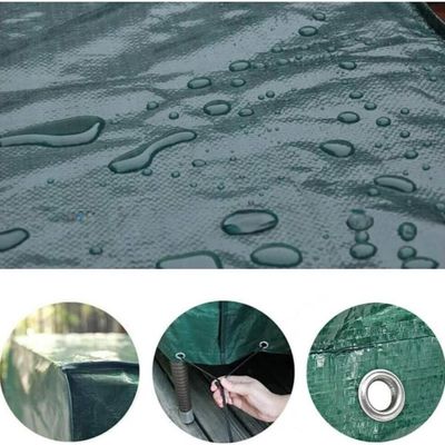 50-300gm gama garantida impermeável PE Tecido de lona para em várias aplicações