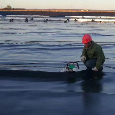 Geomembrana de HDPE de 50-100m de comprimento para revestimento de lago de peixe à prova d'água na piscina