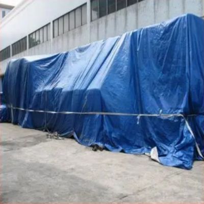 50-300gm Tecido de polietileno azul PE Tela de proteção exterior