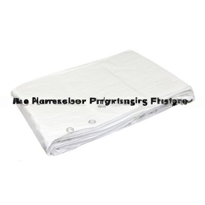 2m-100m Largura Plaid Style PE Laminated Tarpaulin Folhas de plástico com 100% impermeável