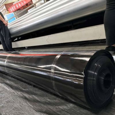 Revestimento de geomembrana duplo liso de HDPE para impermeabilização de 2 mm em lagoas e aterros sanitários