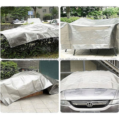Folha de lonas personalizadas para barracas de lago de peixe 240GSM lonas para carrinhos de carro Trailer Cover impermeável PE