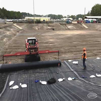 Geomembranas HDPE 1 mm para lagoas comprimento 50m-100m Excelente desempenho garantido