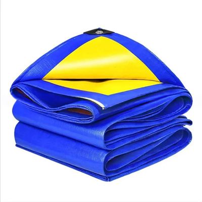 Folhas de lonas PE de qualidade industrial impermeáveis e pesadas 50-300 gm Largura 2m-100m