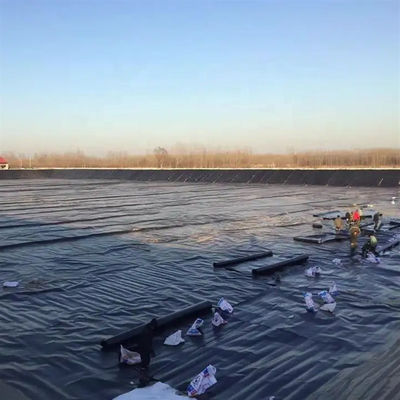 50m-100m/rolo 1.0mm Geomembrana Liner Pond para projeto de piscina nas Filipinas