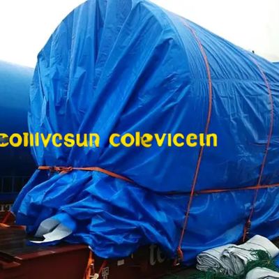 Tarpa reforçada PE Tarpaulin para folha de tecido de plástico UV Agricultura Cobertura industrial