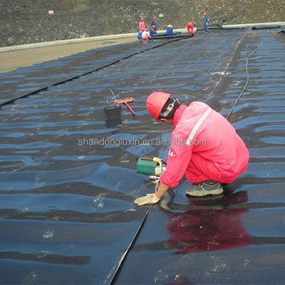 0.1mm-2.5mm Espessura Geomembrana HDPE Tanque de peixe de plástico para aquicultura