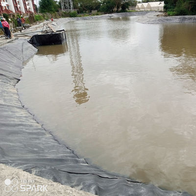 Capacidade de solução do projeto Geomembrana preto de HDPE 0,5 mm para lagoas de criação de camarão