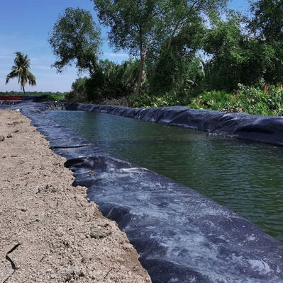 1 mm HDPE Geomembrane Fish Farm Pond Liner para a Sustentabilidade do Reservatório Impermeável