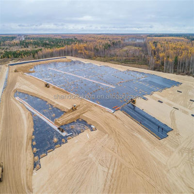 Superfície de revestimento de geomembrana de LDPE de superfície dupla lisa