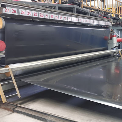 Flexível Hdpe Dam Poço Liner Geomembrana comprimento 50m-100m Para Biodigestor Aquicultura
