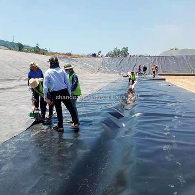 50m-100m comprimento Hdpe impermeabilização de plástico Geomembrana folha para aquicultura lago Liner