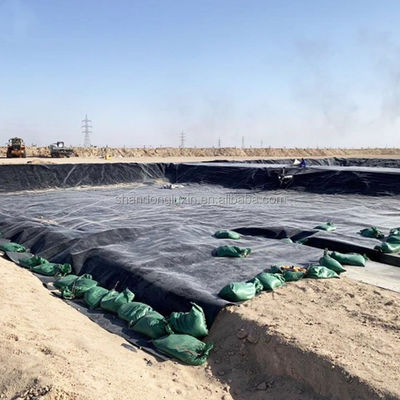 50m-100m comprimento Hdpe impermeabilização de plástico Geomembrana folha para aquicultura lago Liner