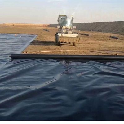 Folha de revestimento de geomembrana HDPE de superfície lisa de 0,5 mm para material de lagoa de aquicultura